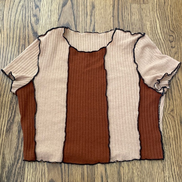 Color Block Baby Tee - Picture 2 of 3